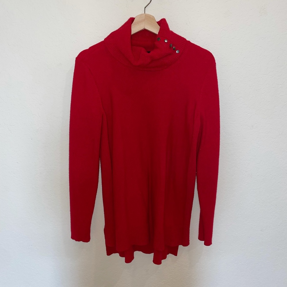 Calvin Klein Red Sweater Size Large